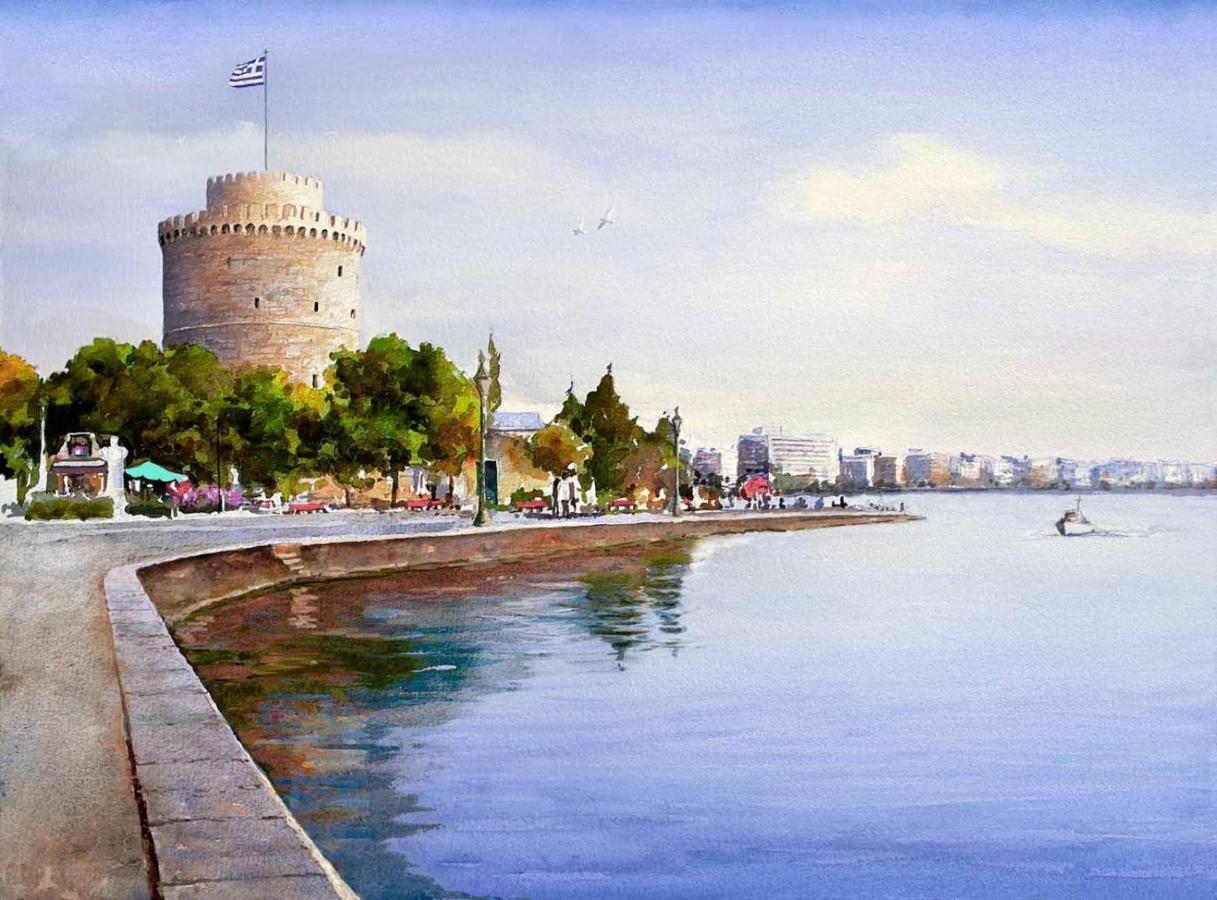 Psimithefto Luxury Apartments Thessaloníki Eksteriør bilde